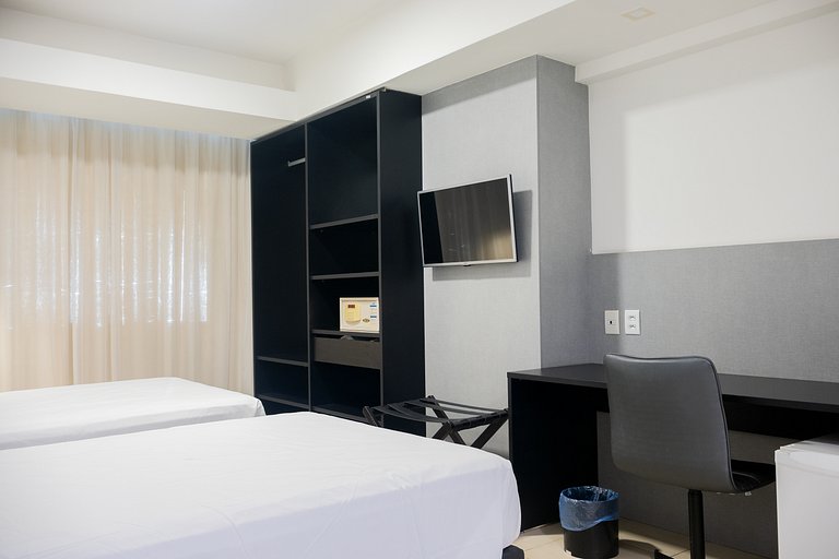 Quarto Duplo Solteiro Confort